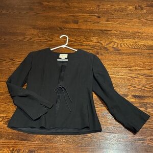 Sandra Angelozzi - Elegant Black Women's Blazer